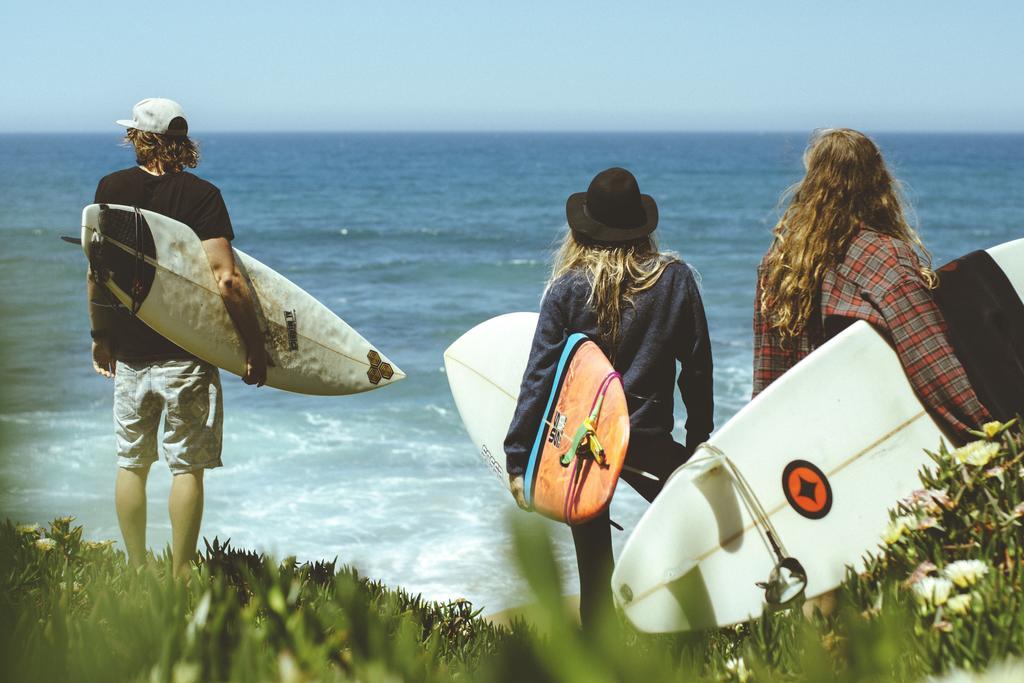 Cliff Surf House Hostel Santa Cruz  Bagian luar foto
